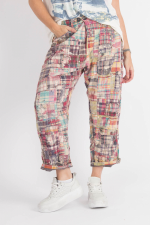 mp105204 - Magnolia Pearl Patchwork Miner Pants @ Walkers.Style buy women's clothes online or at our Norwich shop.