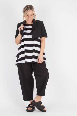 wk225404 - Wendy Kei Cotton Baggy Trousers @ Walkers.Style women's and ladies fashion clothing online shop